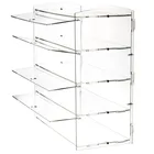 Display Cake Case Shop Hot Sale Transparent PMMA Acrylic Display Cake Case For Bakery Shop