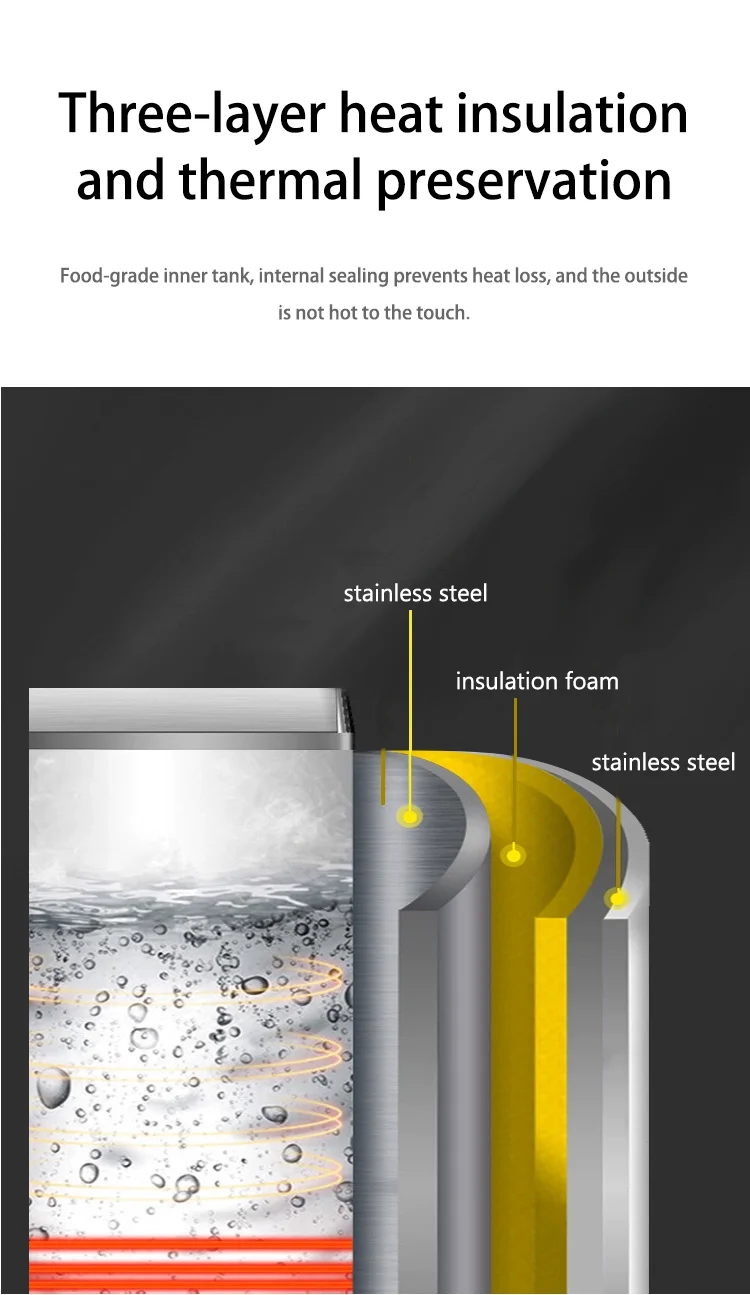 Wall mounted boiling water dispenser
