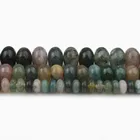 Indian Beads Wholesale 15 Inch Indian Agates Rondelle Abacus Beads For Jewelry Making Diy