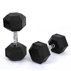 Hexagon Dumbell Hex Llbs Dumbbells Barbell Bars Dumbbell Full Set