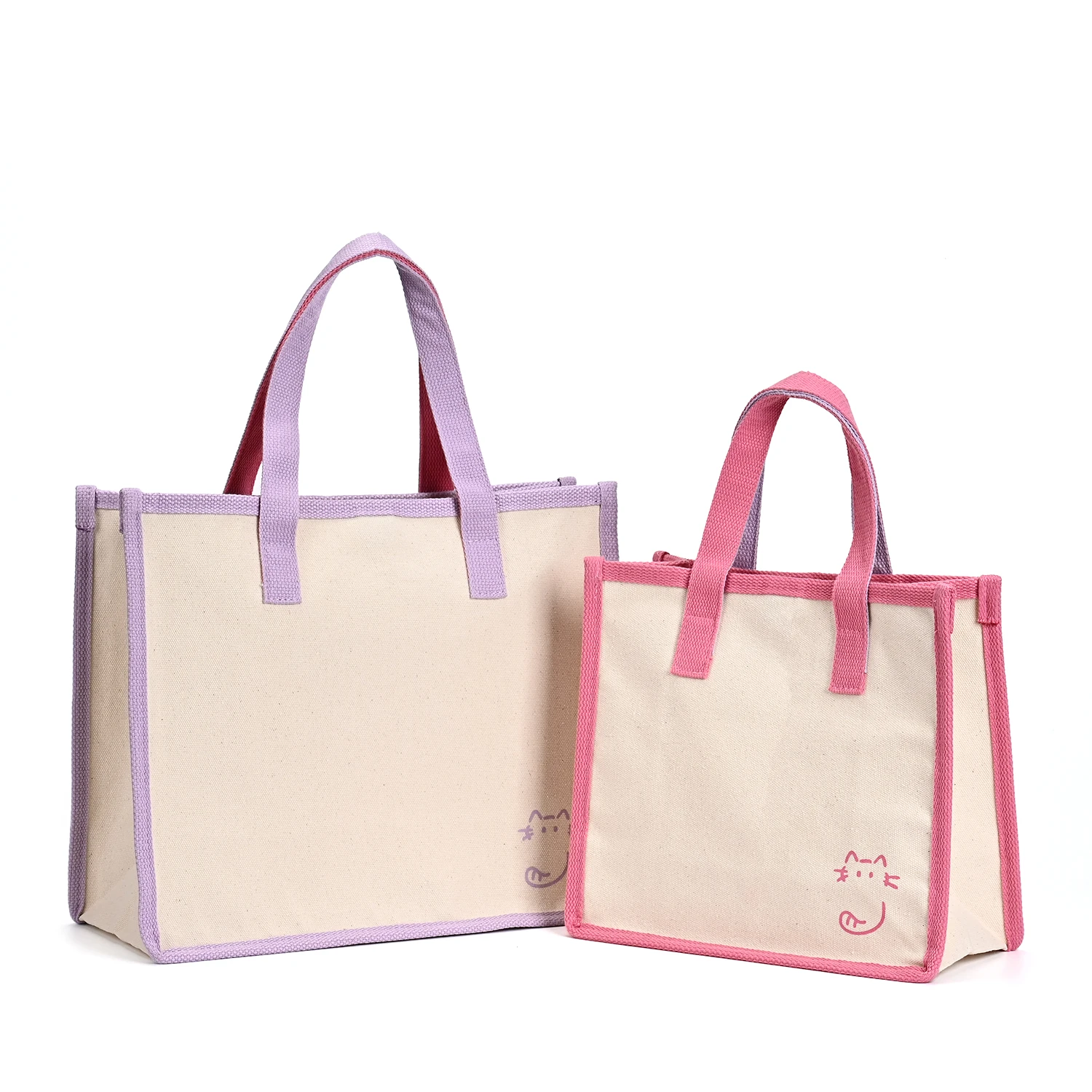 Printed Organic Bulk Shopper Bag Eco Friendly Tote Bag Blank Cloth Cotton Hand Canvas Shopping Bag With Custom logo manufacture