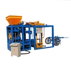 QT4-24B Cement Brick Block Maker Making Press Machine Machines For Sale