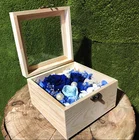 Flower Box Wood Wooden Decorative Box Wooden Flower Box Wedding Home Decor Gift Wedding Souvenirs Guests