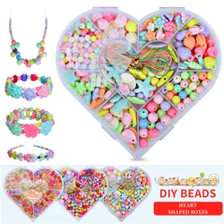 New Arrivals Custom Heart Beads 10mm Beads For Jewelry Making DIY Craft Light Color Beads