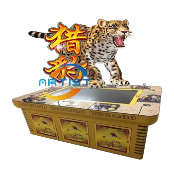 2023 USA Hot Sale HD monitor Ocean King 3 Plus Cheetah 2/3/4/6/8/10 players Fish Table Games Board fish game machine