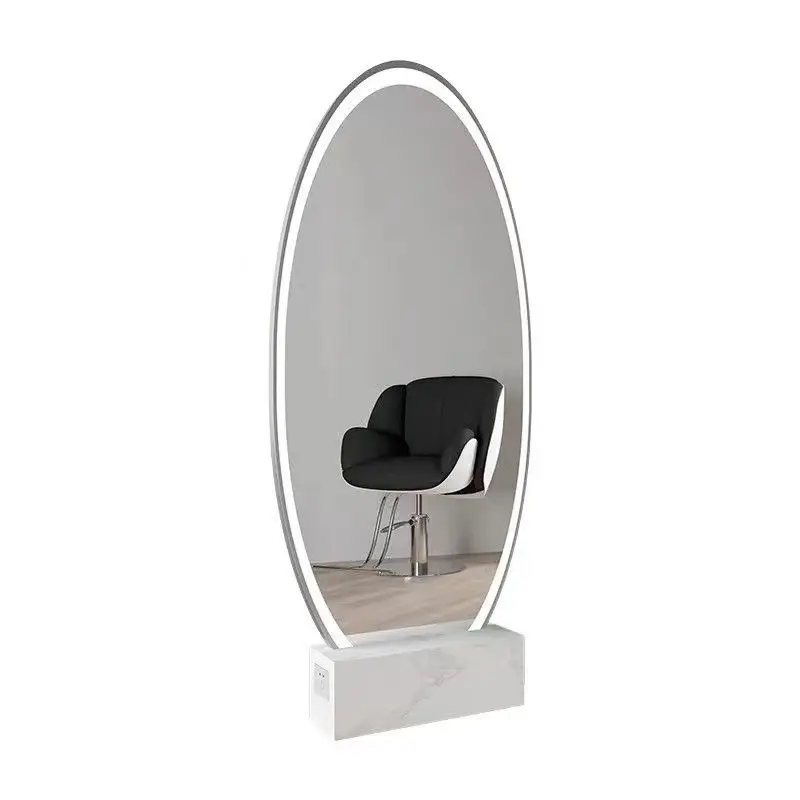 Hair salon special high-grade wall single and double mirror simple fashion mirror one hair mirror