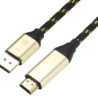 Mini Dp Dp Displayport Cable Quality 2020 Factory Price Golden 1.5M Mini Displayport Monitor Dp Cable