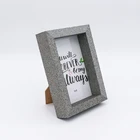 Family Photo Frame Factory Wholesale European Style Thick Edge Vertical Family Wooden Photo Frame