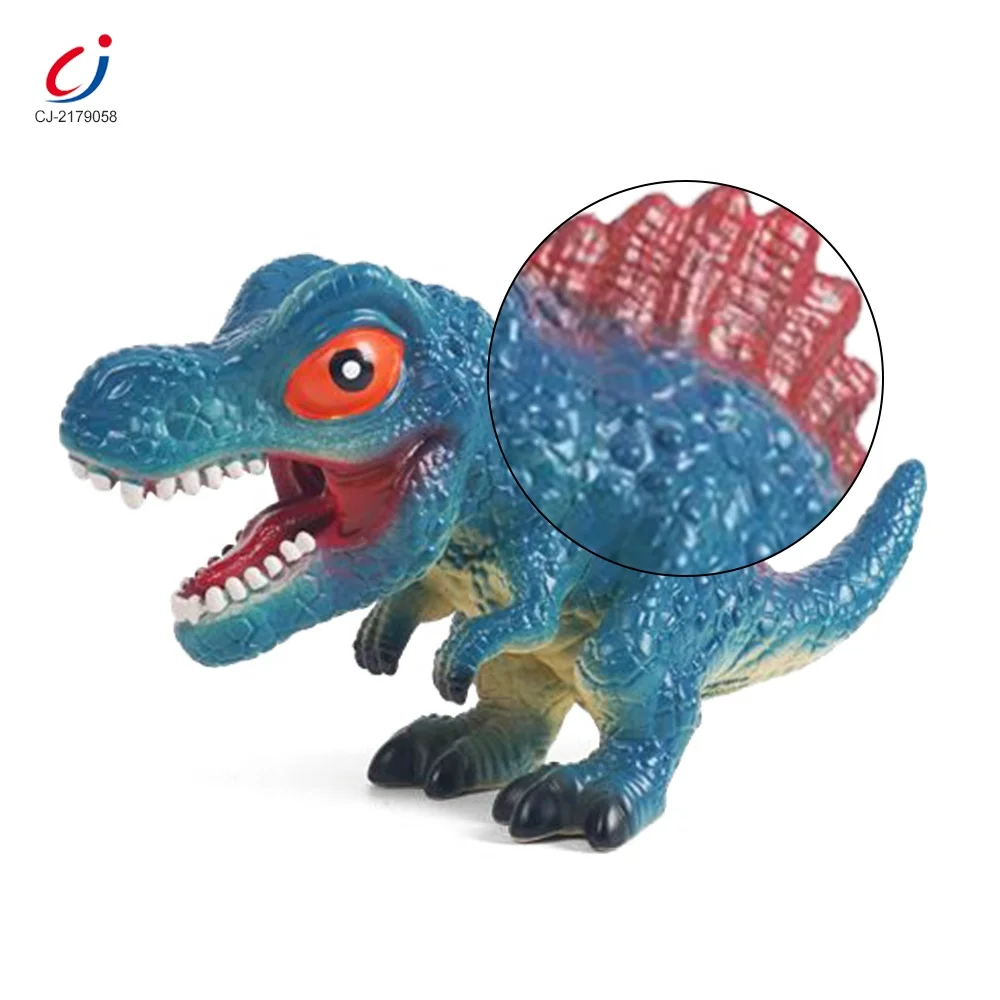 Chengji 8 pcs realistic simulated dinosaurs model toy set wholesale soft pvc dinosaur toys for kids