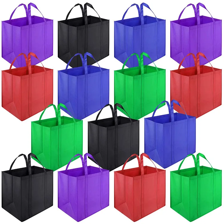 Eco Friendly Custom Eco Bag Printing Tnt Non Woven Bag Promotional Reusable Cloth Shopping Tote Bags With Logo details