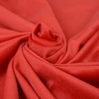 Fabric Wholesale Good Quality Red Holland Velvet Sofa Fabric