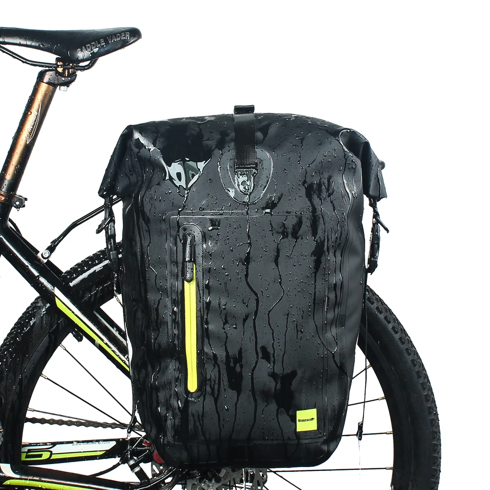 Bike Rear Bag Waterproof Bicycle Shoulder Bag Cycling Rack Storage Saddle Pouch 