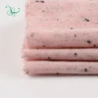 Fabric Cotton And Polyester Fabric Hot Sale TC Polyester Cotton Black Dot Yarn Plain Dyed Jersey Fabric For Fashion Wear
