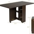 Table Folding Table Malleable Multifunctional Table A Movable Dining Table