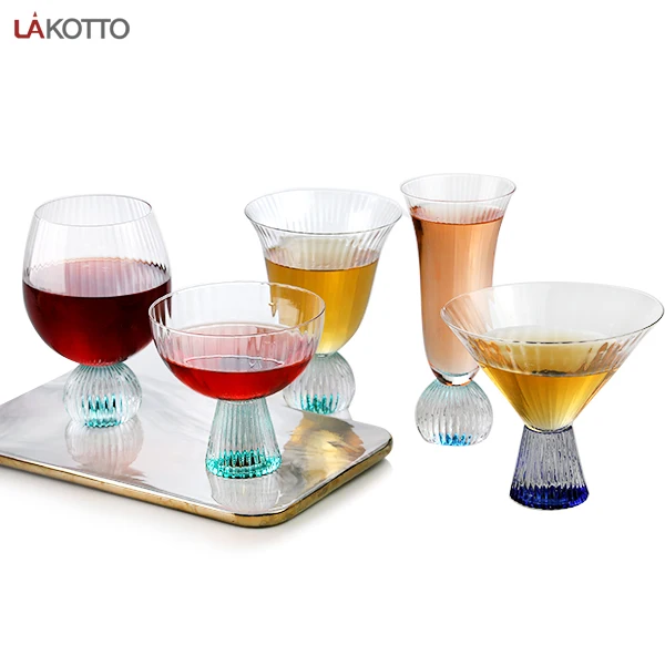 Wholesale Drinking Glasses Stemless Wine Wine Glass Modern Glass Cup