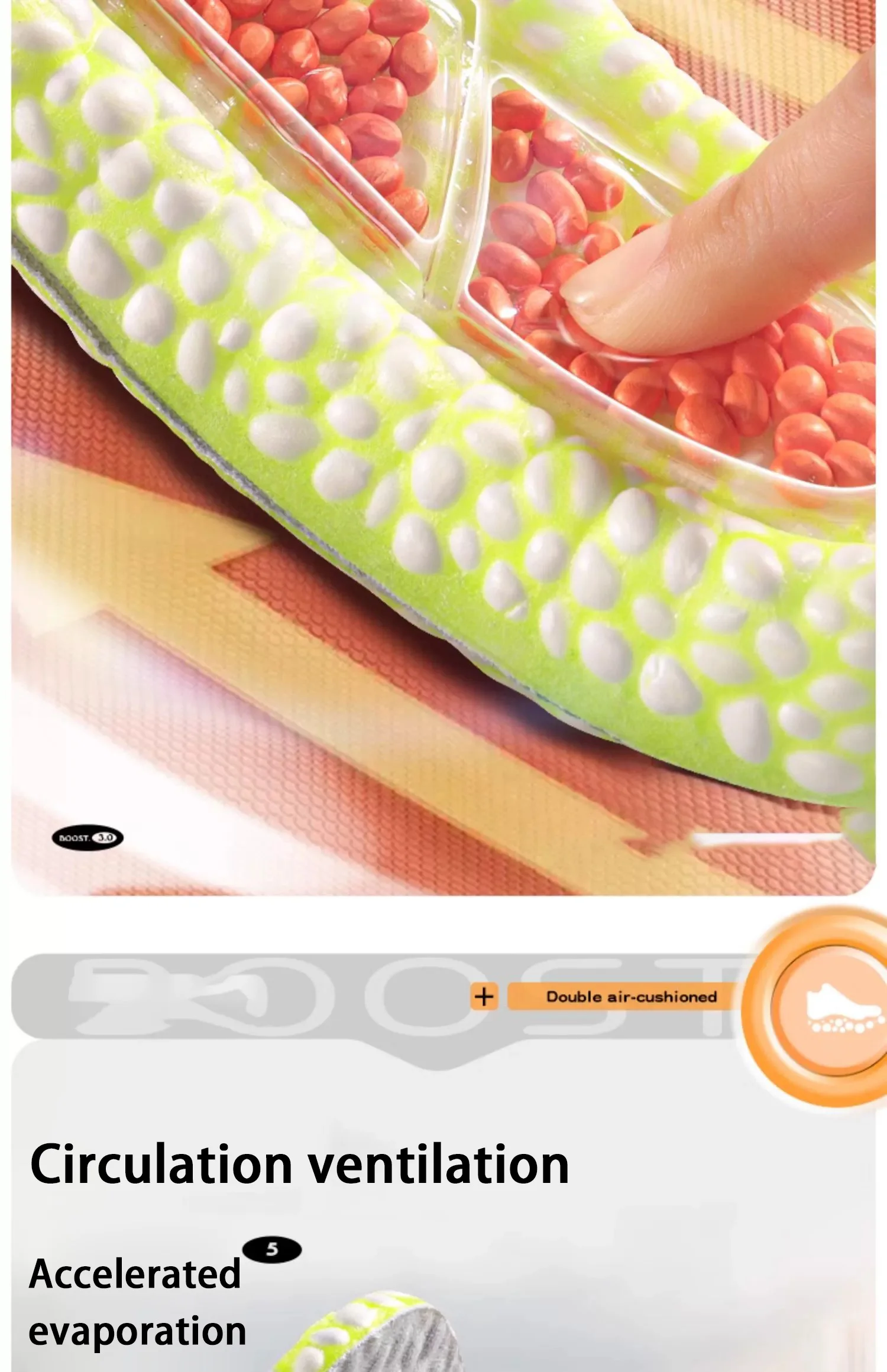 Custom Full Palm Air Cushion Sports Insoles Wholesale Custom Full Palm Air Cushion Sports Insoles Wholesale
