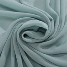 Silk Fabric Fabric Georgette Soft Smooth Luxury Silk Georgette Fabric 100% Silk Gauze Fabric