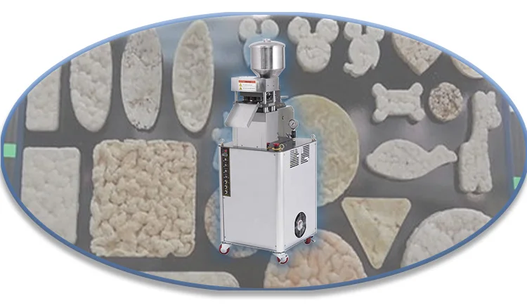 organic mini rice cakes making machine