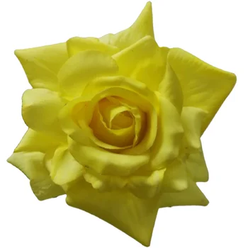 Real touch artificial flowers latex wedding decor wholesale artificial flower roses yellow roses flowers for wedding