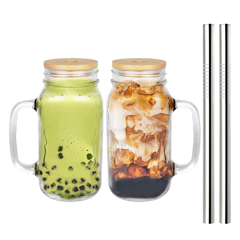 16oz customized logo iced coffee cup glass tumbler with straw and leather band smoothie cup with straw and insulator sleeve 16oz customized logo iced coffee cup glass tumbler with straw and leather band smoothie cup with straw and insulator sleeve