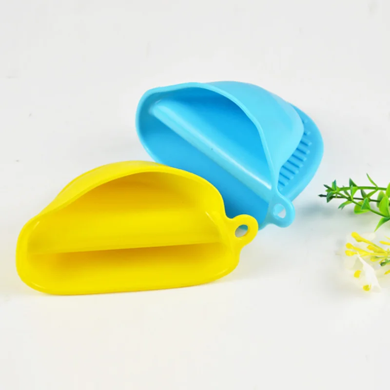 product cooking baking kitchen gadget microwave oven silicone printed heat resistant oven mitts anti scalding pot lid holders sets bowl-4