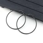 Hoop Stainless Steel Large Hoop Earrings For Women Fashion Jewelry Wholesale