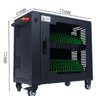 Lock Cart Charging Cart High Performance Safety Modern Movable Educational Lock Charging Cart For School