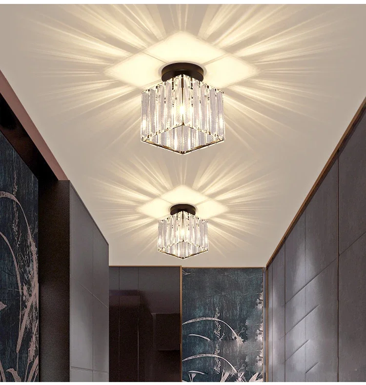Nordic Minimalism Luxury Living Room Chandelier Crystal Ceiling Lamp ...