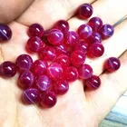 Red Ruby Redred Wholesale Round Bead Shape Red Starlight Gemstones Ruby Stone
