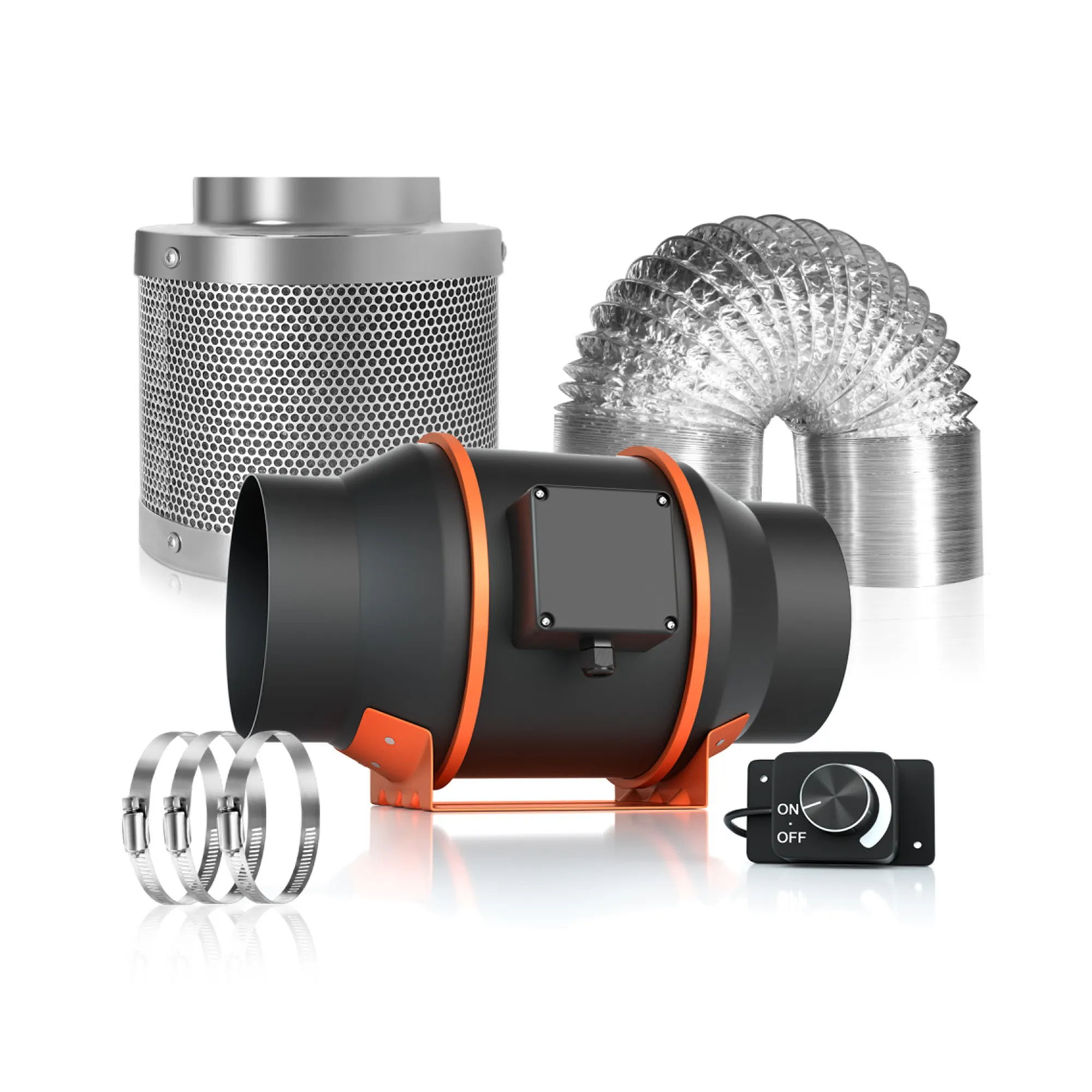 Carbon Filter Ducting Ventilation Kit 