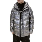 Jacket Hoodie Mens Puffer Jacket Winter Jacket Hoodie Polyester Padded Lightweight Puffer Jacket For Men
