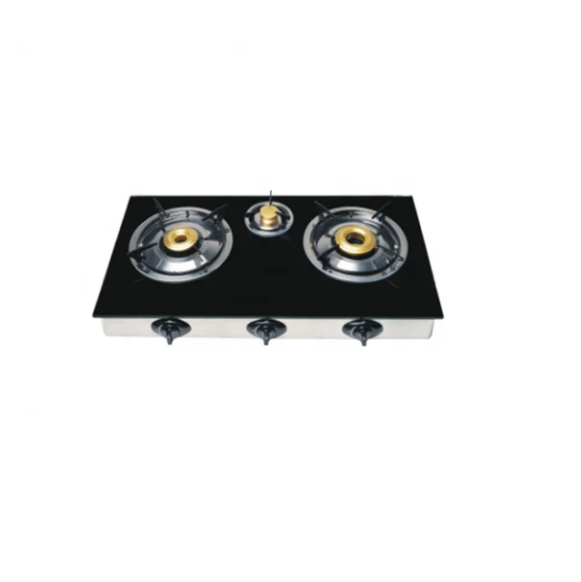 3 burner table top gas stove