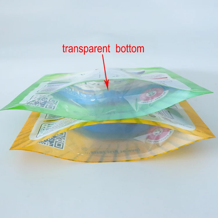 Nigeria Stand up Zipper Resealable Laminated Plastic Mylar Bag Packing 1kg 2kg 5kg Wheat Flour Packaging Bag Flour Bag