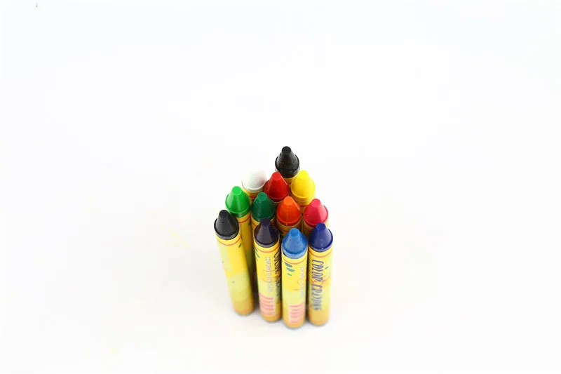 Factory Direct Sale Crayon Washable Erasable With Multi Color Wax Caryon For Kids