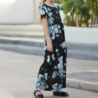 Girls Floral Pattern Kids Clothing Children Fashion Short Sleeves Toddler Kids Dress Little Girls Outfits Maxi Dresses