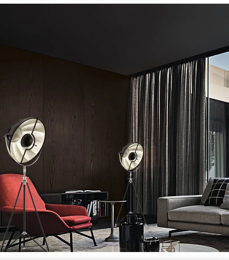 Modern Art Style Photostudio Vintage Tripod studio floor lamp standing lamp