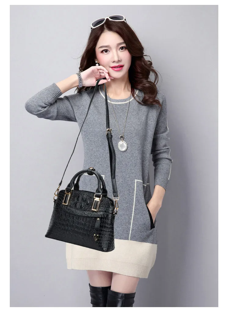 High Quality Leather Women Handbags Luxury Brand Diagonal Ladies Shoulder Messenger Bags Tote New Genuine Handbag