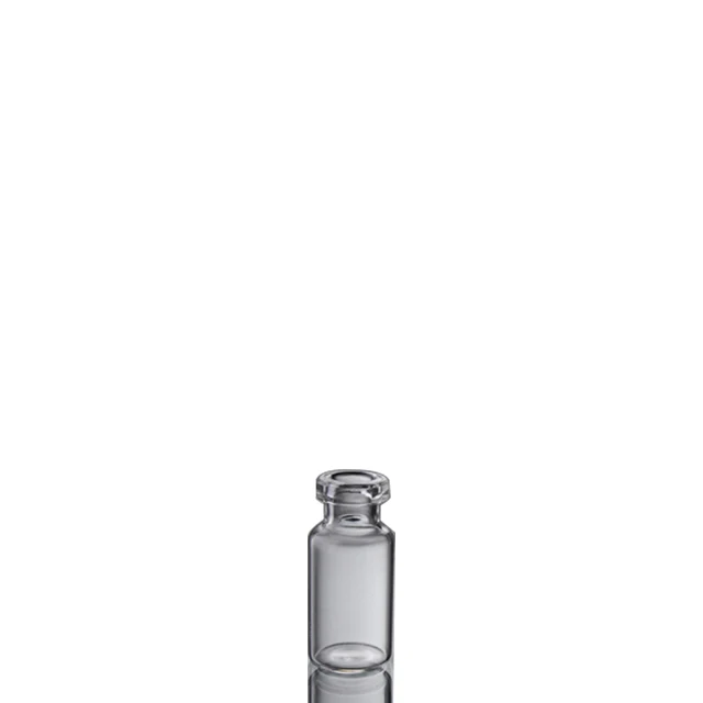 Custom Logo Medium Borosilicate Saline Injection Glass Vial Bottle 20ml 30ml 50ml  for Liquid Pharmaceutical Medicine