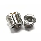 Pipe Fitting Pipe And Pipe Fitting Customized SS304 Stainless Steel BSP NPT G Threaded Reducing Bushing Pipe Fitting