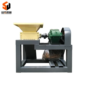 other plastic recycling machines small double shaft shredder for waste paper plastic bottle recycling price