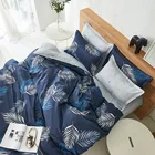 Blue Bedding Set 1 Blue 100% Polyester Bedding Set Includes 1 Down Quilt Cover 1 Sheet Sheet And 2 Pillowcases