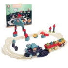 Train Set Train Railway Busy City Train Set Educational Toys For Kids Track Train Set Toy Education