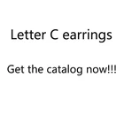 Diamond Earrings Earrings Luxury Bling Crystal Diamond Earrings With Letters SLY Letter Earrings