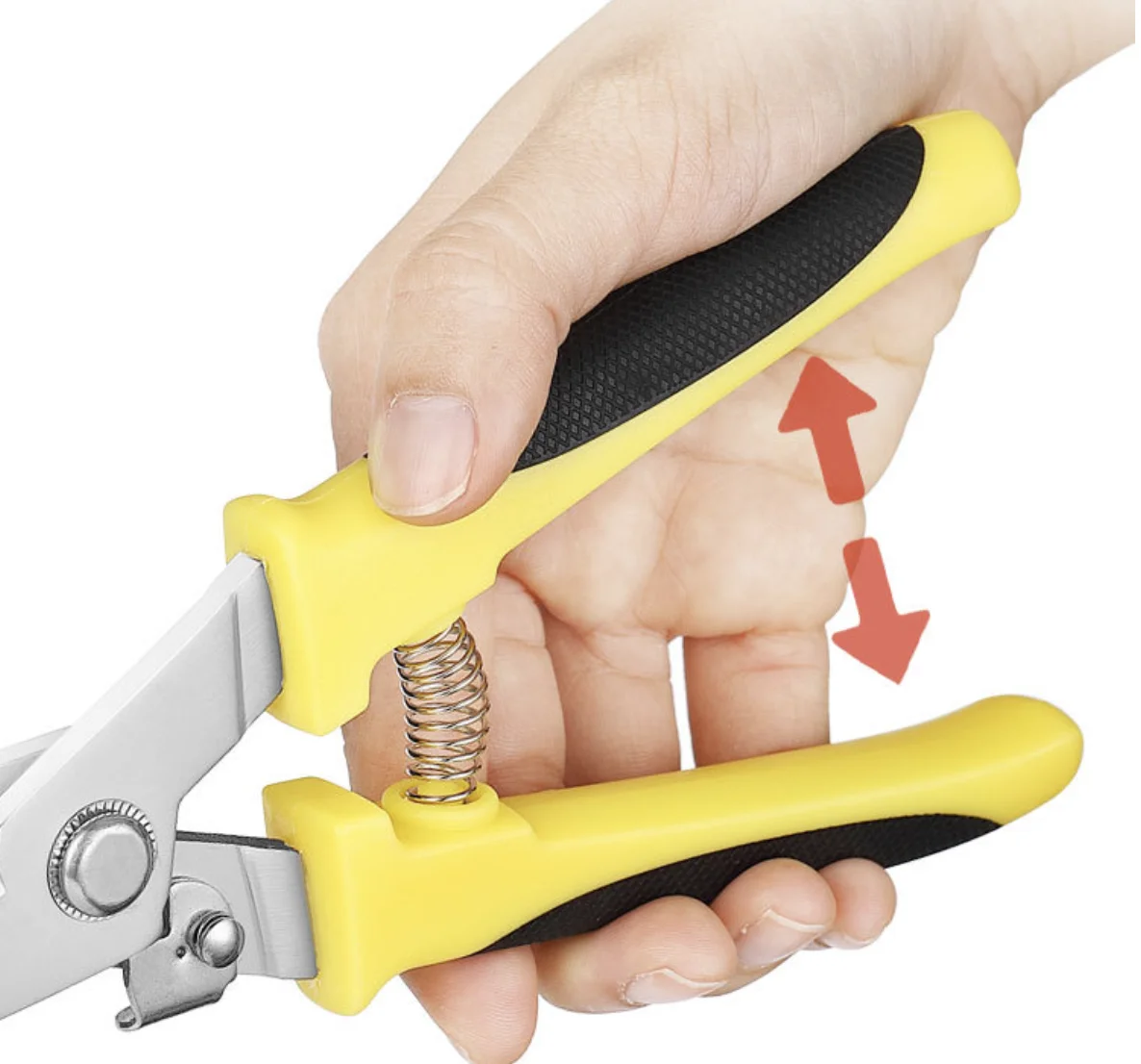 Sheet metal cutting snips