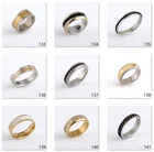 Fashion Silver Ring Ringsrings Fashion Silver Color 316L Stainless Steel Ring For Men Women CZ Stone Jewelry