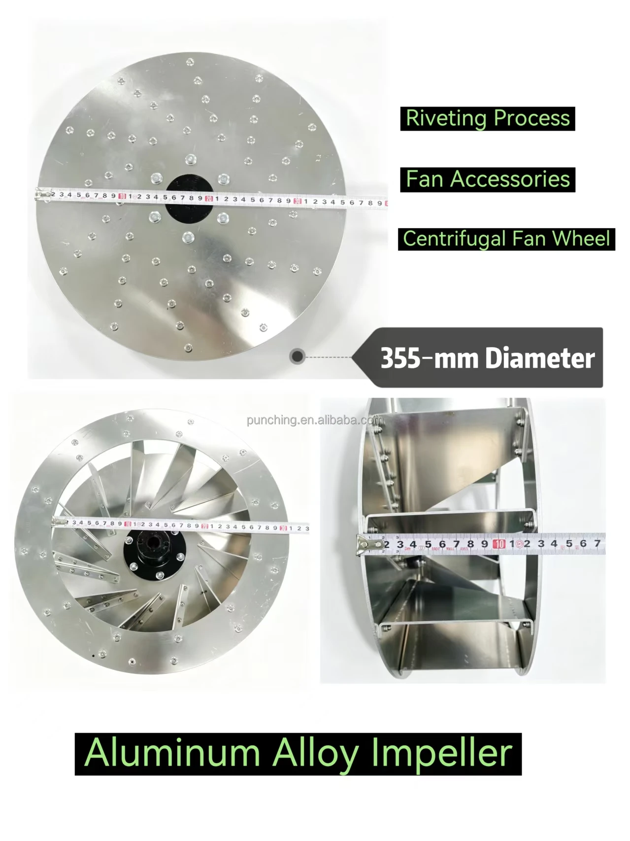 Aluminum Alloy Centrifugal Impeller - detail 16
