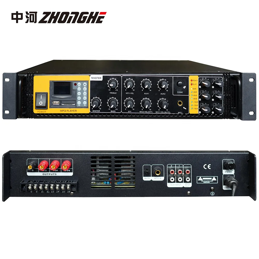 Tvm-120 Pa System 500w Booster 