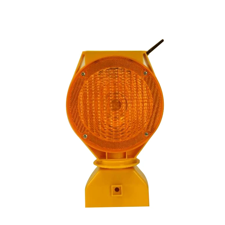 battery powered yellow flashing light