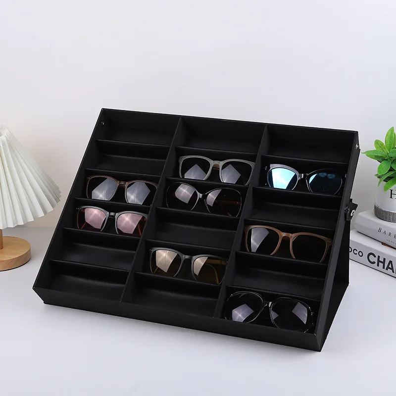 18 Pairs Glasses Display Case Glasses Sunglasses Case Glasses Display