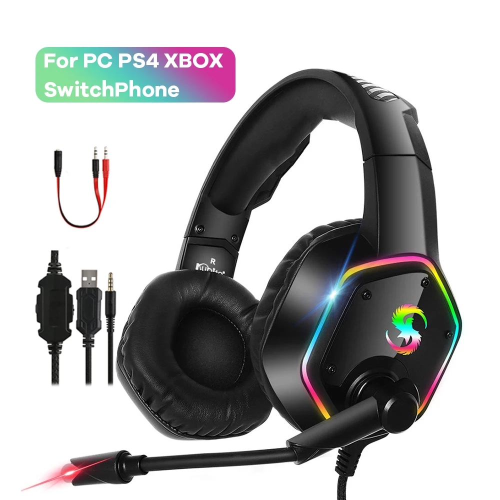 Vlek Boven hoofd en schouder telegram Low Moq Low Price Beexcellent Noise Reducing Surround Gaming Headphones Usb  All-in-one Gaming Headset With Led Rgb Lights - Buy Profesional 7.1 Gaming  Headset,Hedphone Gaming Headset,Gaming Headset With Mic Sades Product on